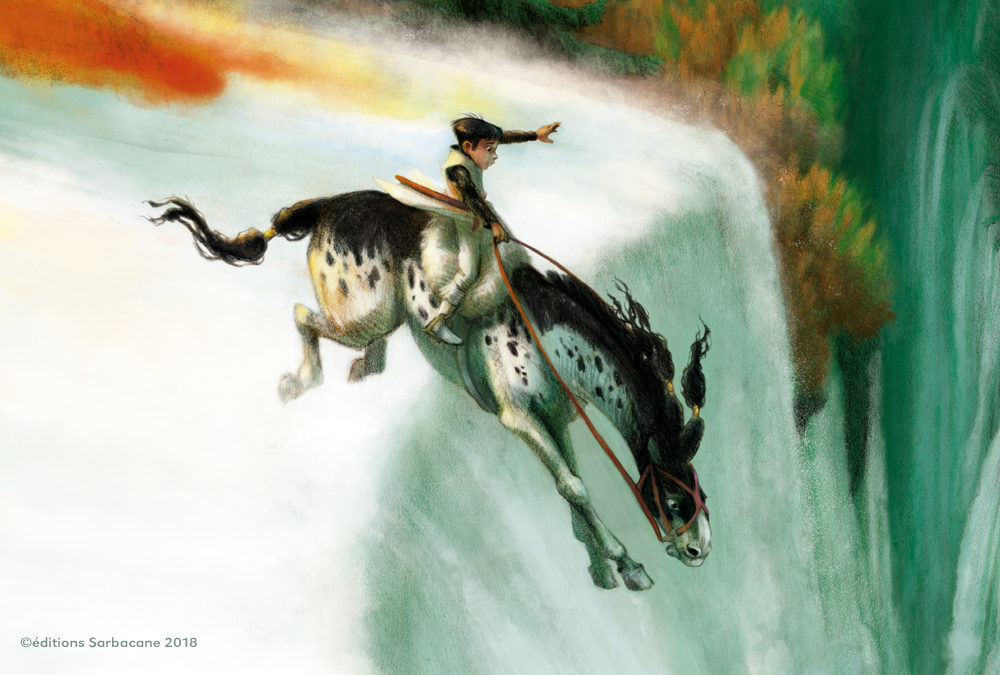 illustration de la couverture de l'album Sylvain de Sylvanie aux éditions Sarbacane